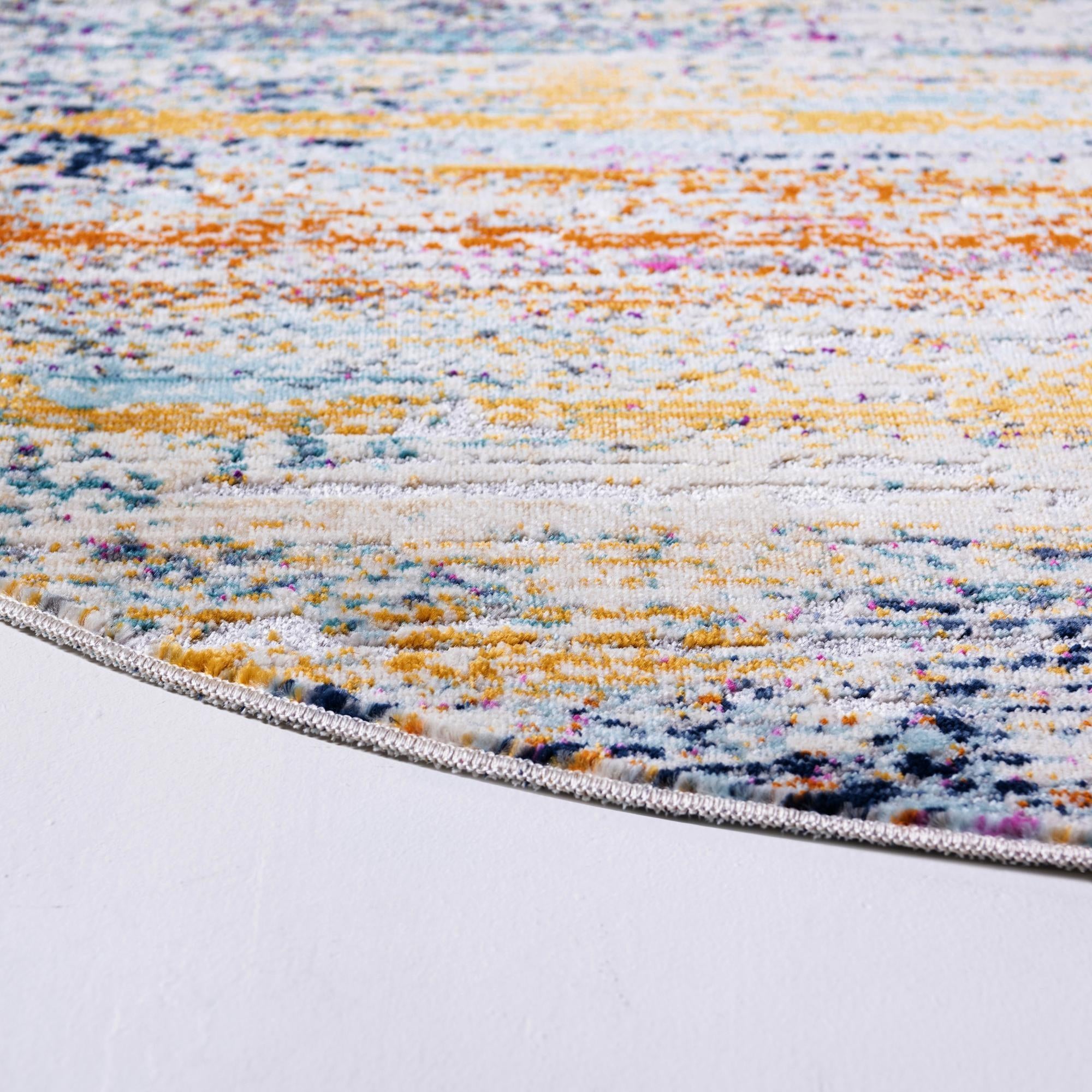 3' 7 x 3' 7 Malibu Round Rug