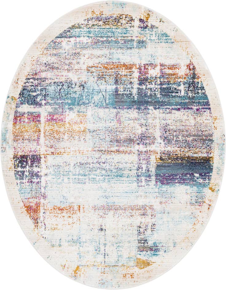 Detail image of 5' 2 x 5' 2 Malibu Round Rug