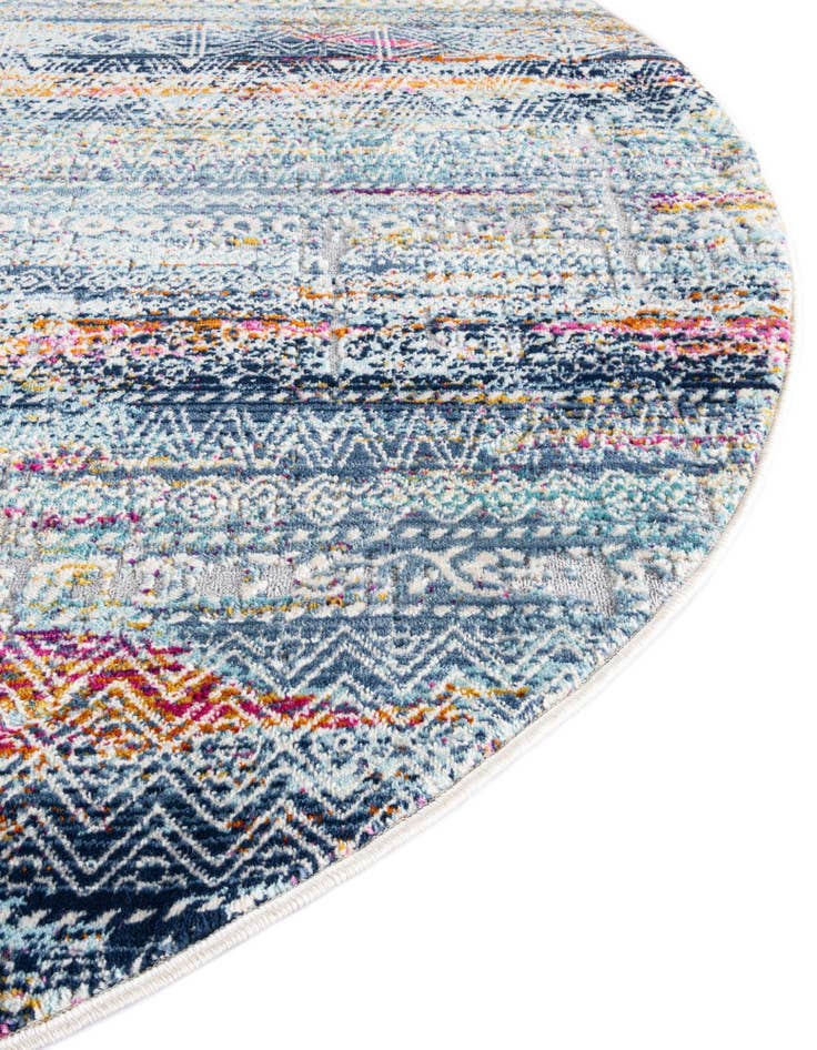 Detail image of 3' 7 x 3' 7 Malibu Round Rug