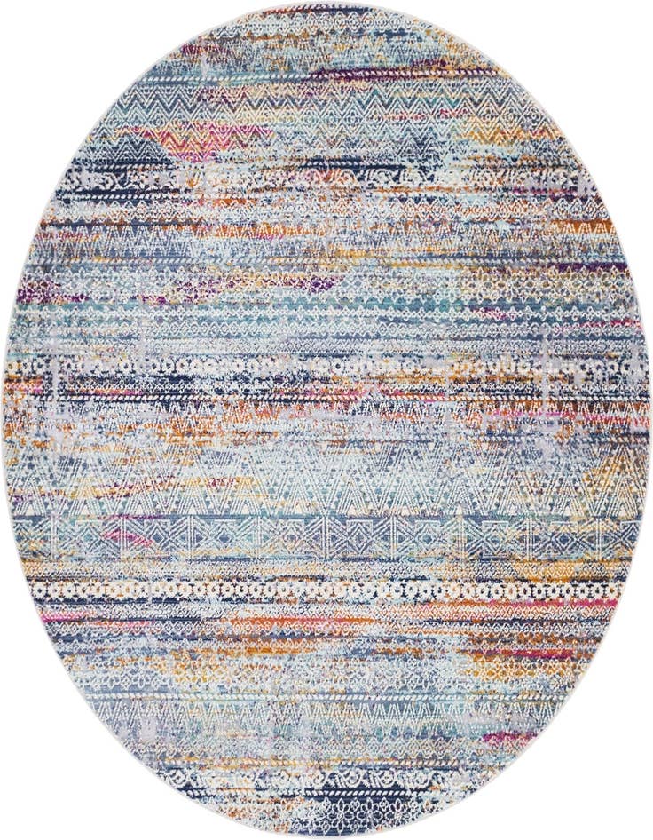 Detail image of 5' 2 x 5' 2 Malibu Round Rug