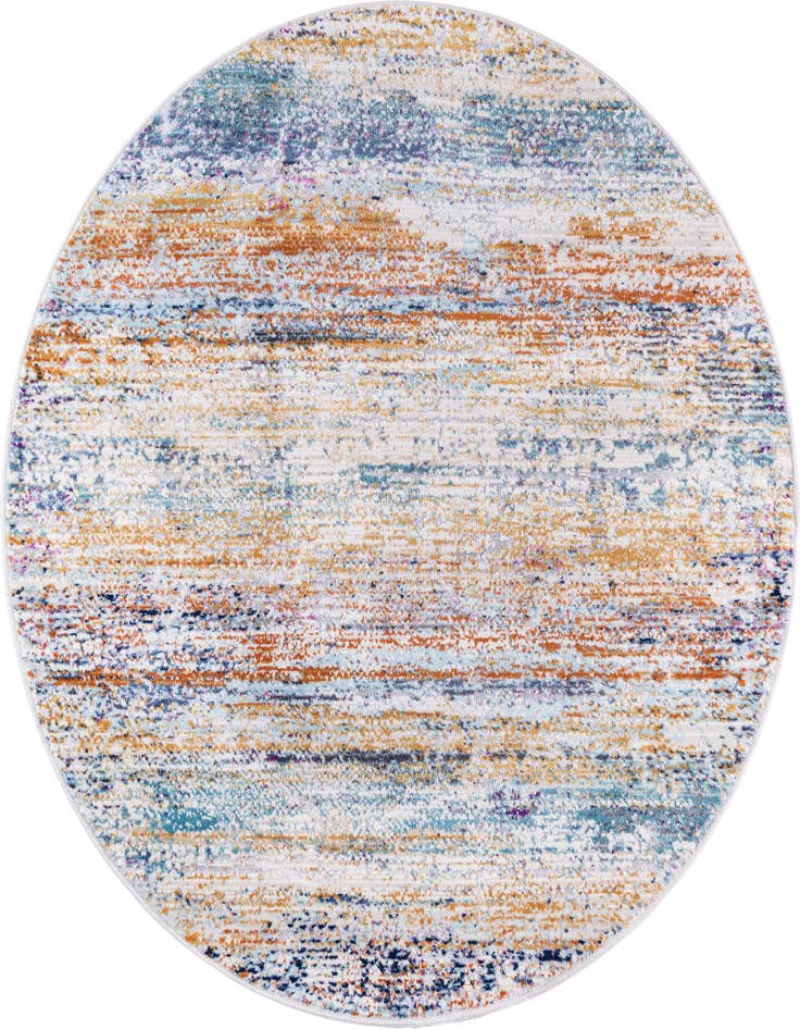 Detail image of 3' 7 x 3' 7 Malibu Round Rug