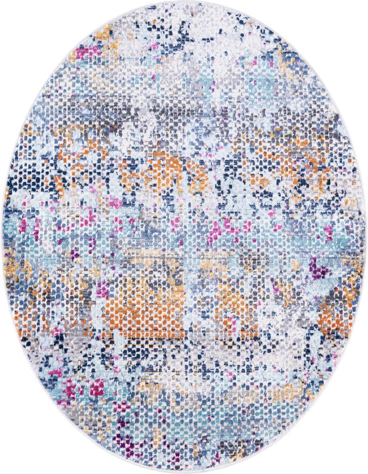 Detail image of 3' 7 x 3' 7 Malibu Round Rug