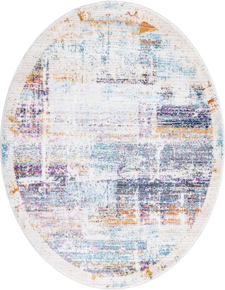 Detail image of 3' 7 x 3' 7 Malibu Round Rug