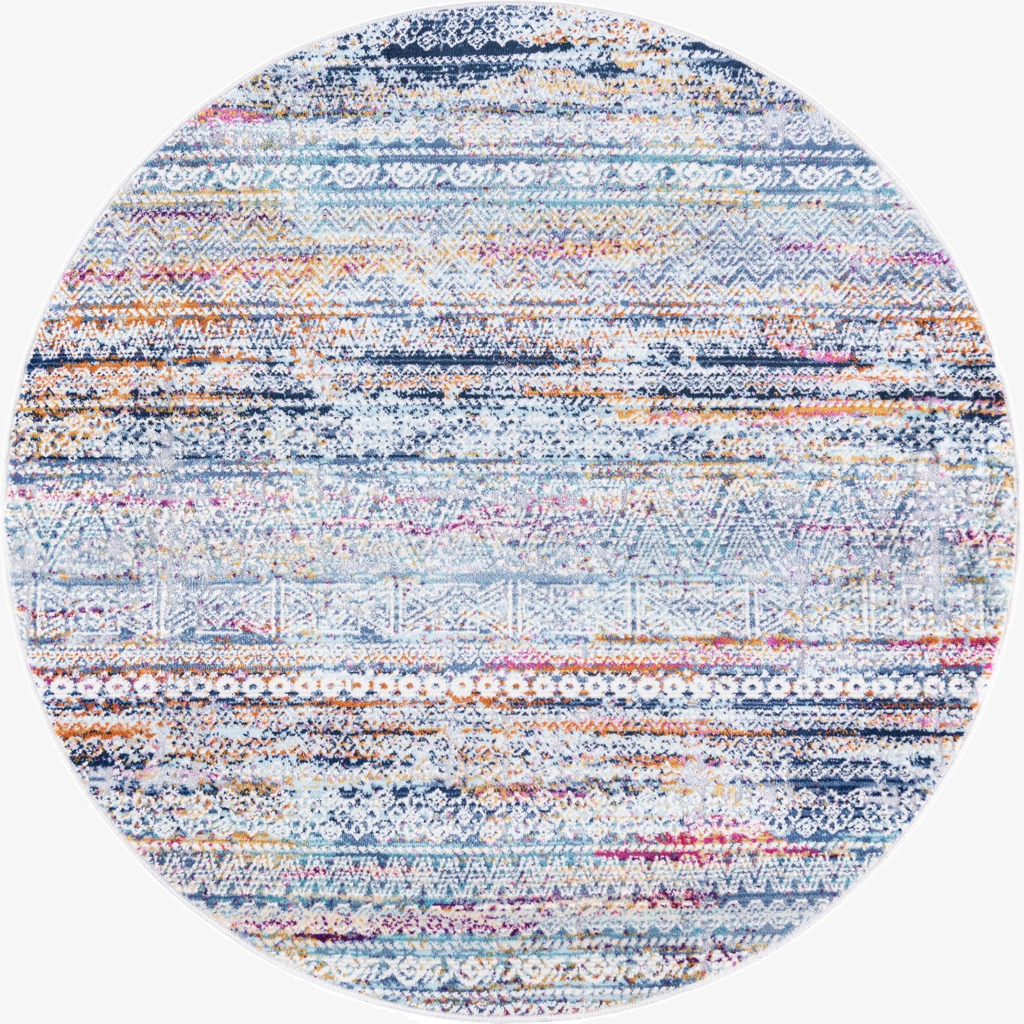 Primary image 110cm x 110cm Malibu Round Alfombra