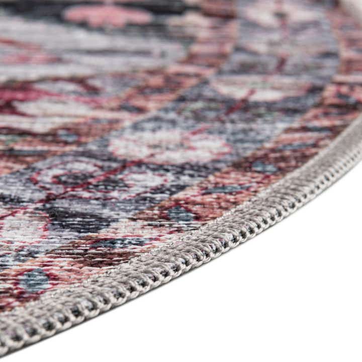 5' 3 x 5' 3 Washable Mangata Round Rug