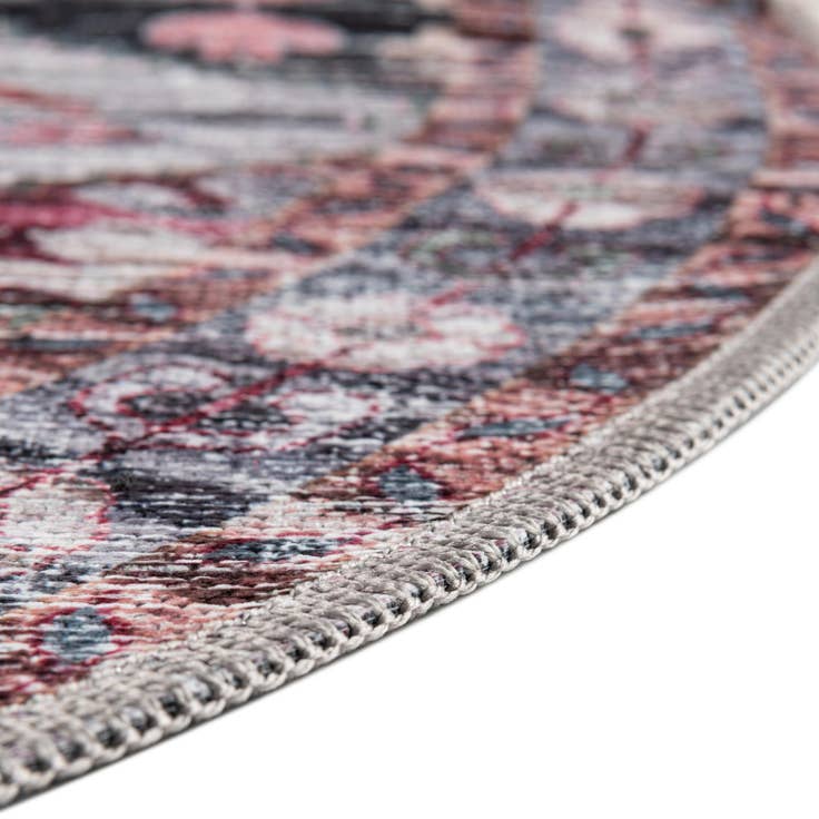 Detail image of 5' 3 x 5' 3 Washable Mangata Round Rug