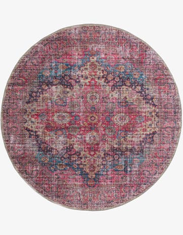 Washable Mangata Round Rug