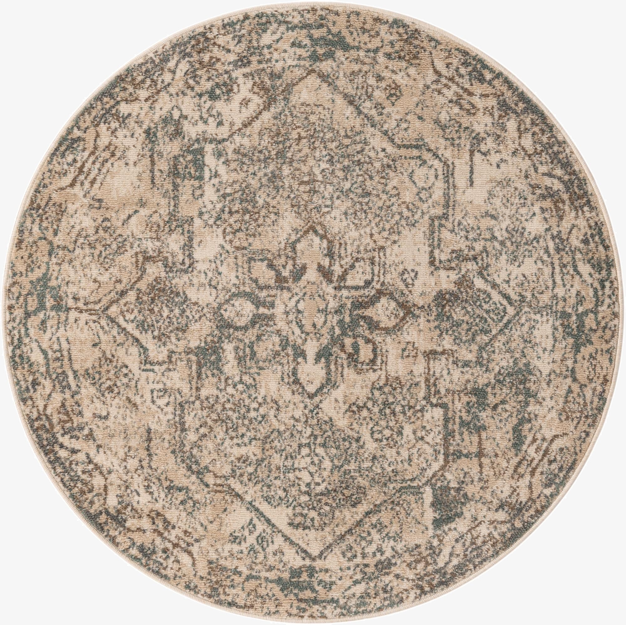 5' 3 x 5' 3 Mojave Round Rug