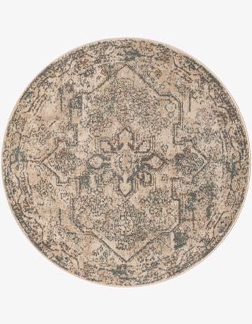 5' 3 x 5' 3 Mojave Round Rug