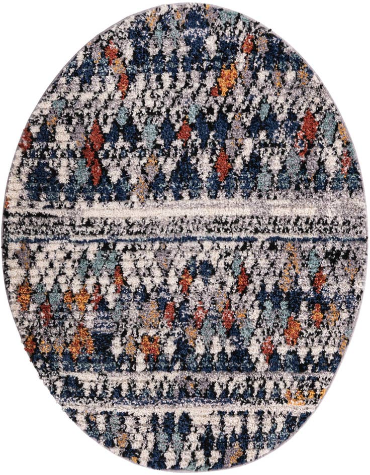 Detail image of 4' x 4' Morocco Round Rug