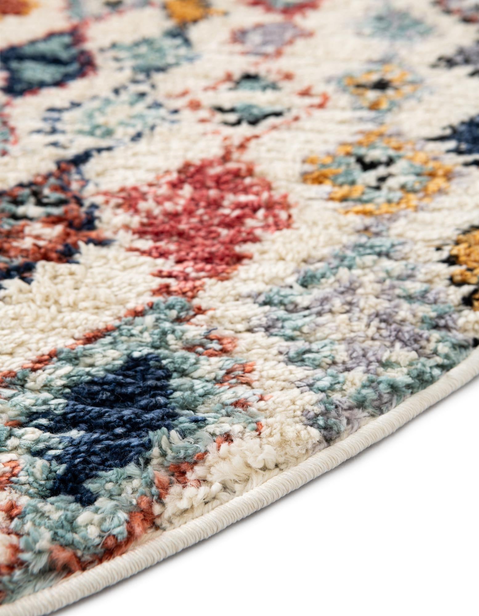 7' x 7' Morocco Round Rug