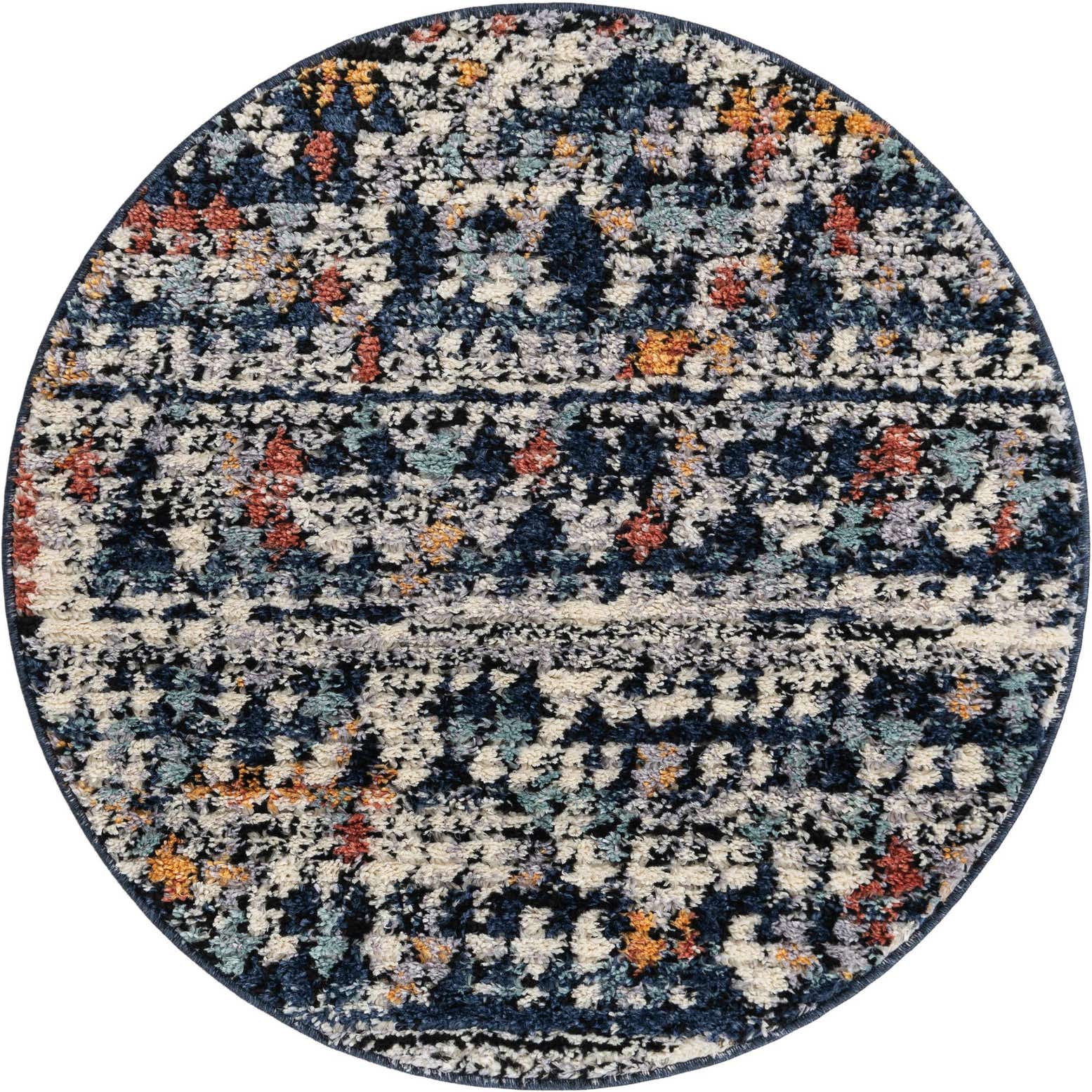 3' 3 x 3' 3 Morocco Round Rug