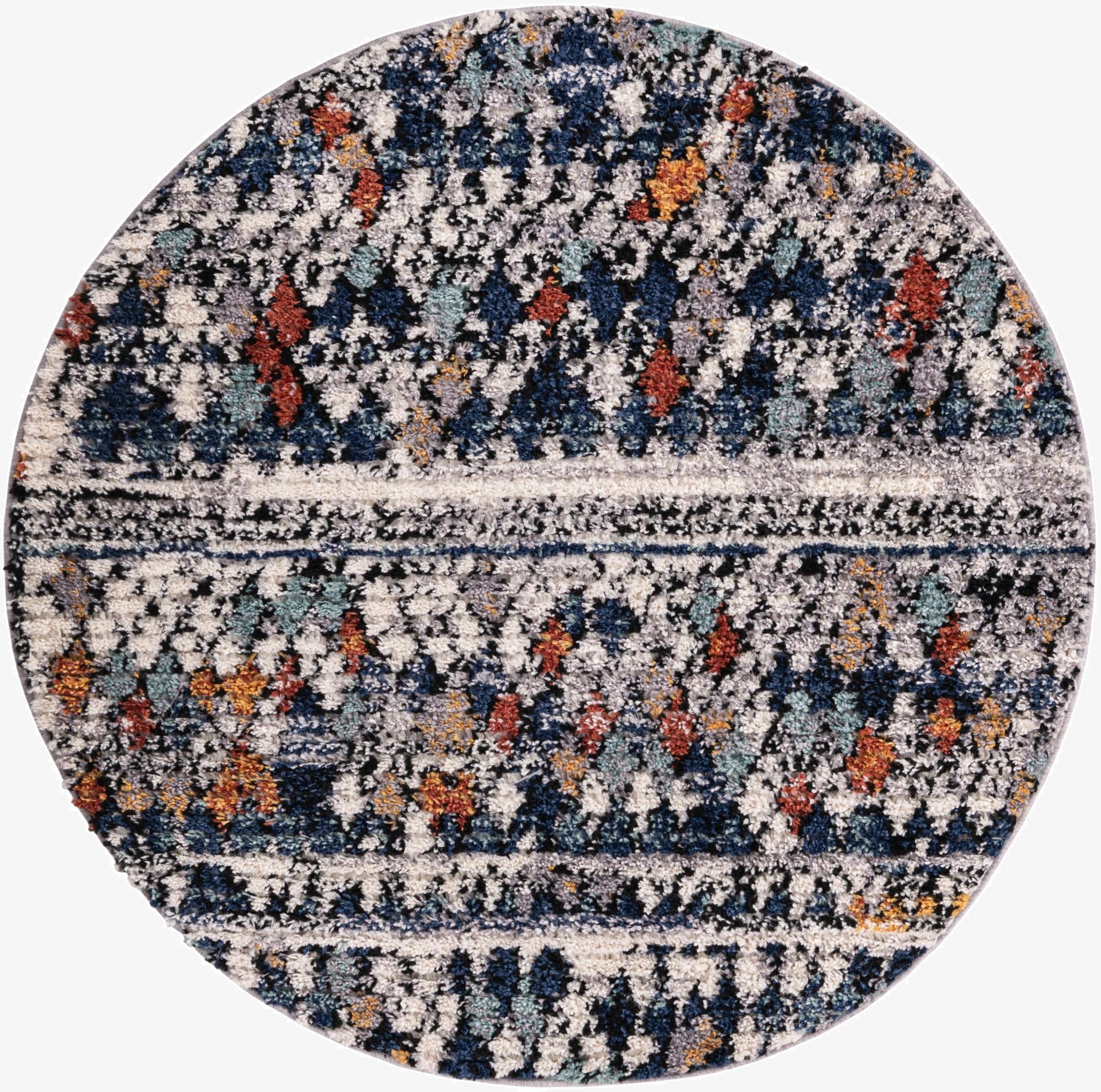 4' x 4' Morocco Round Rug