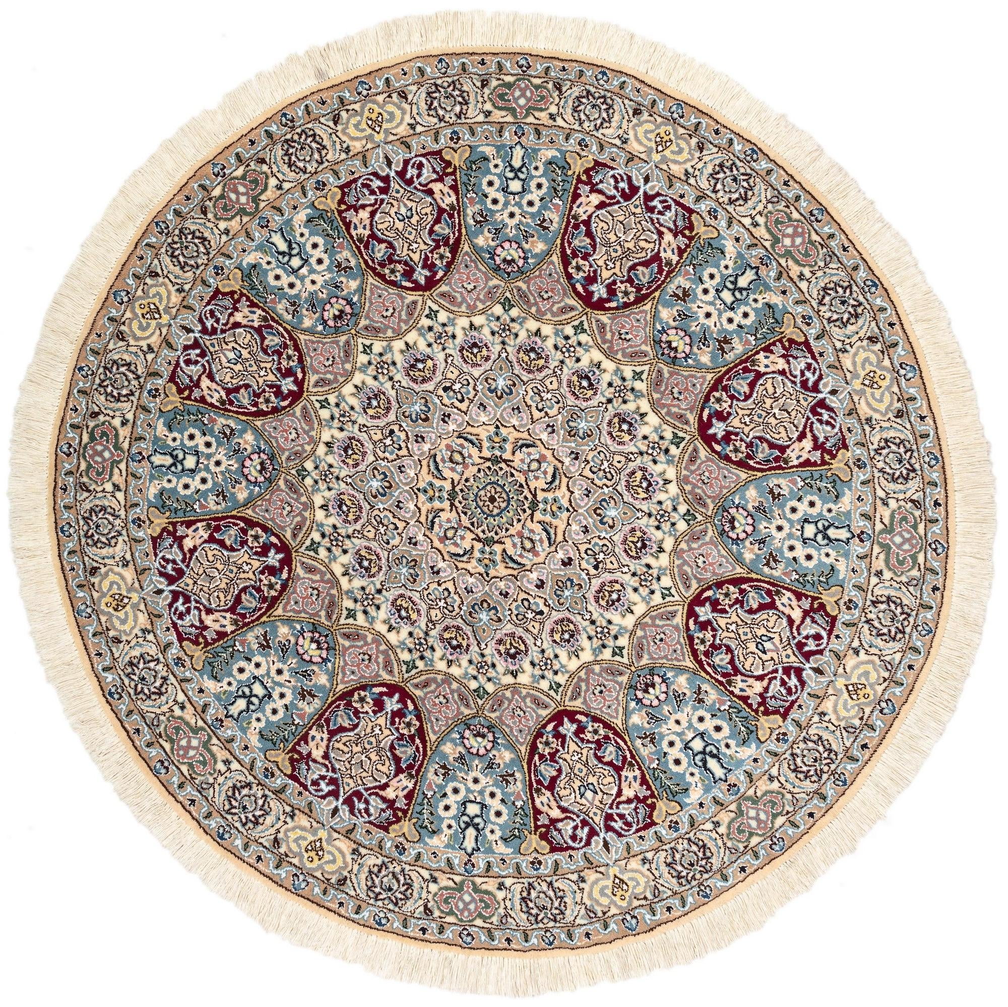 4' 11 x 4' 11 Nain Round Rug