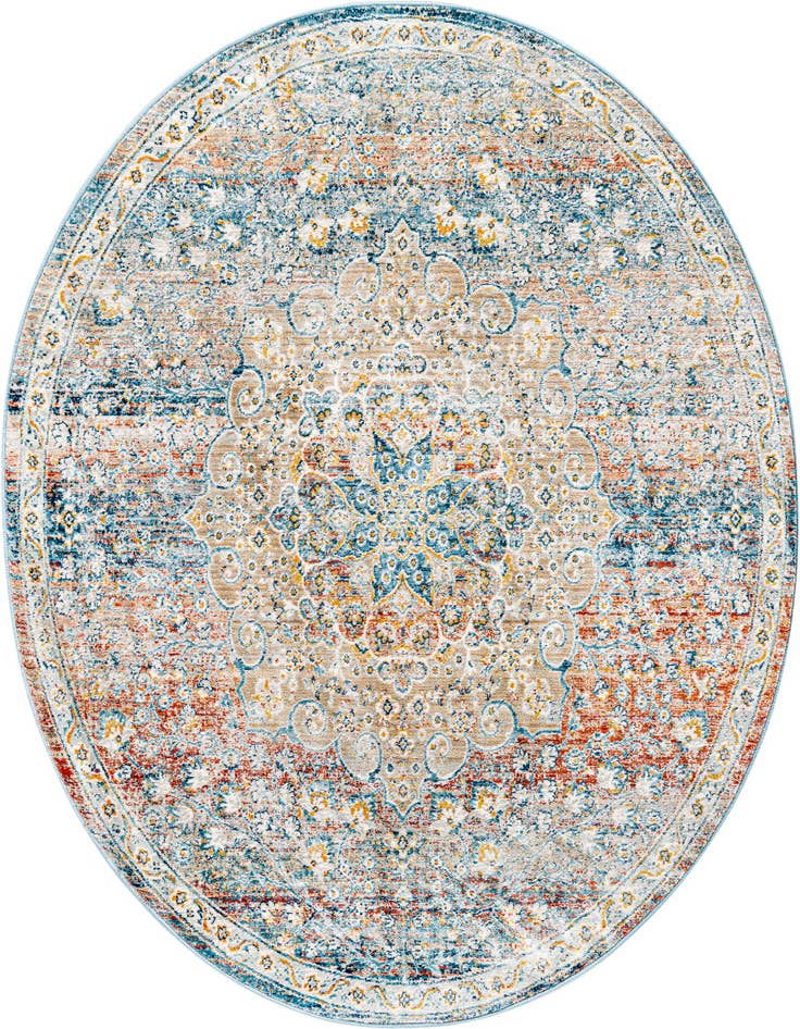 Detail image of 5' 3 x 5' 3 Newport Round Rug