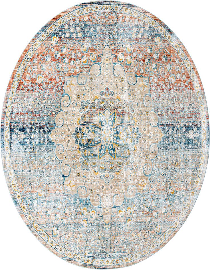 Detail image of 10' 2 x 10' 2 Newport Round Rug