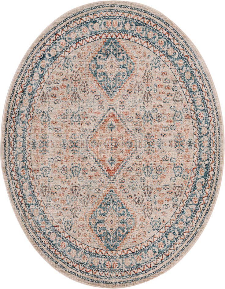 Detail image of 5' 3 x 5' 3 Newport Round Rug