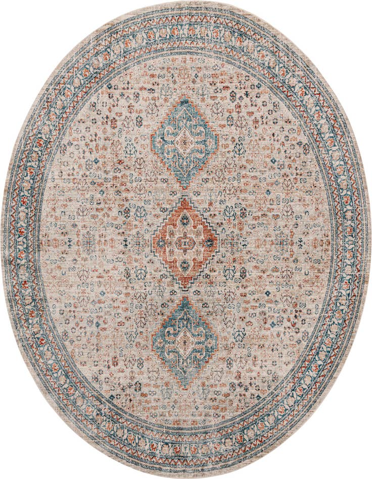 Detail image of 10' 2 x 10' 2 Newport Round Rug