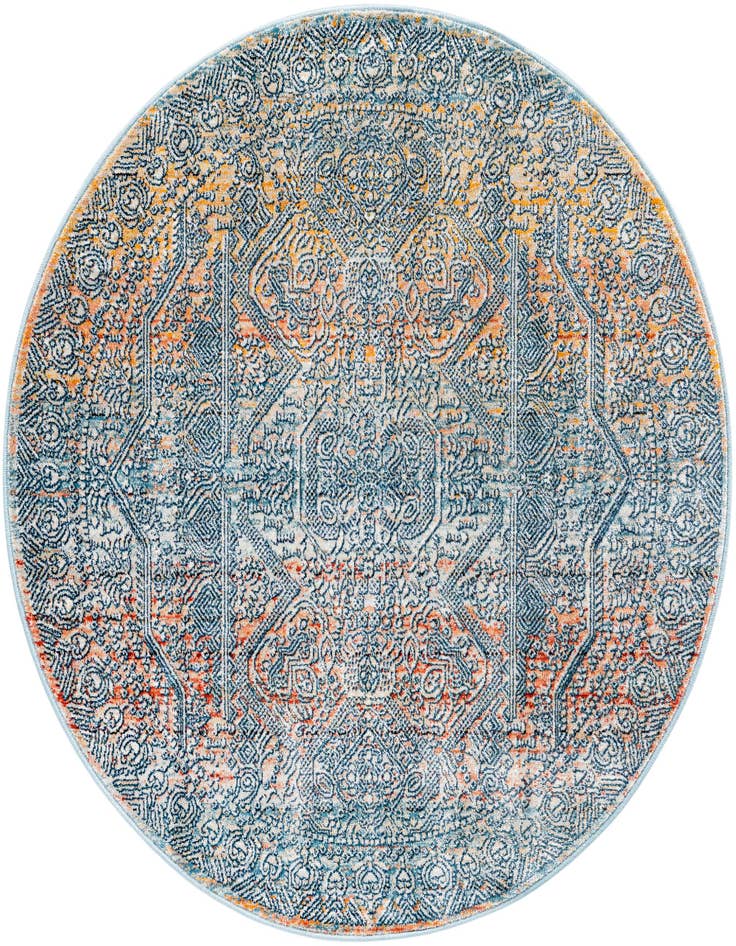 Detail image of 4' x 4' Newport Round Rug