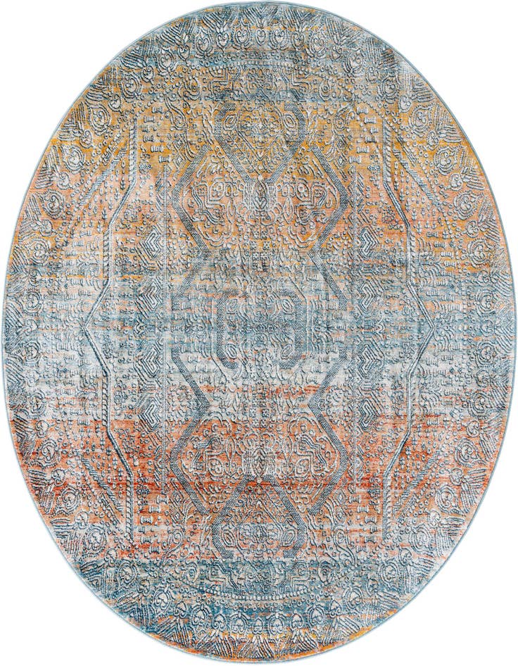 Detail image of 7' x 7' Newport Round Rug