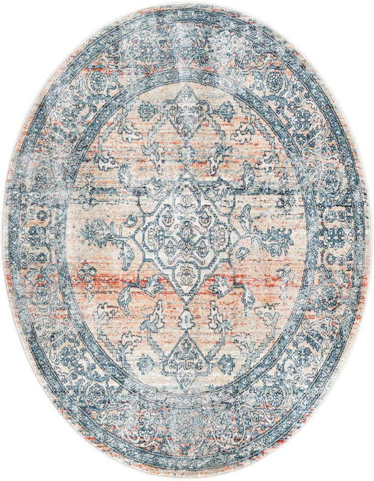 Detail image of 4' x 4' Newport Round Rug