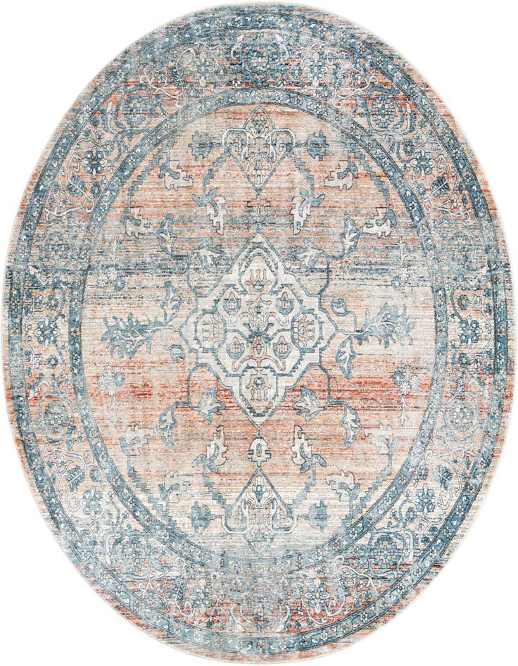 Detail image of 7' x 7' Newport Round Rug