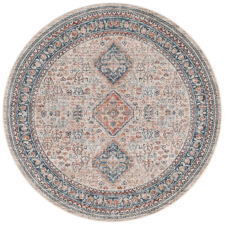 Detail image of 6' x 6' Newport Round Rug