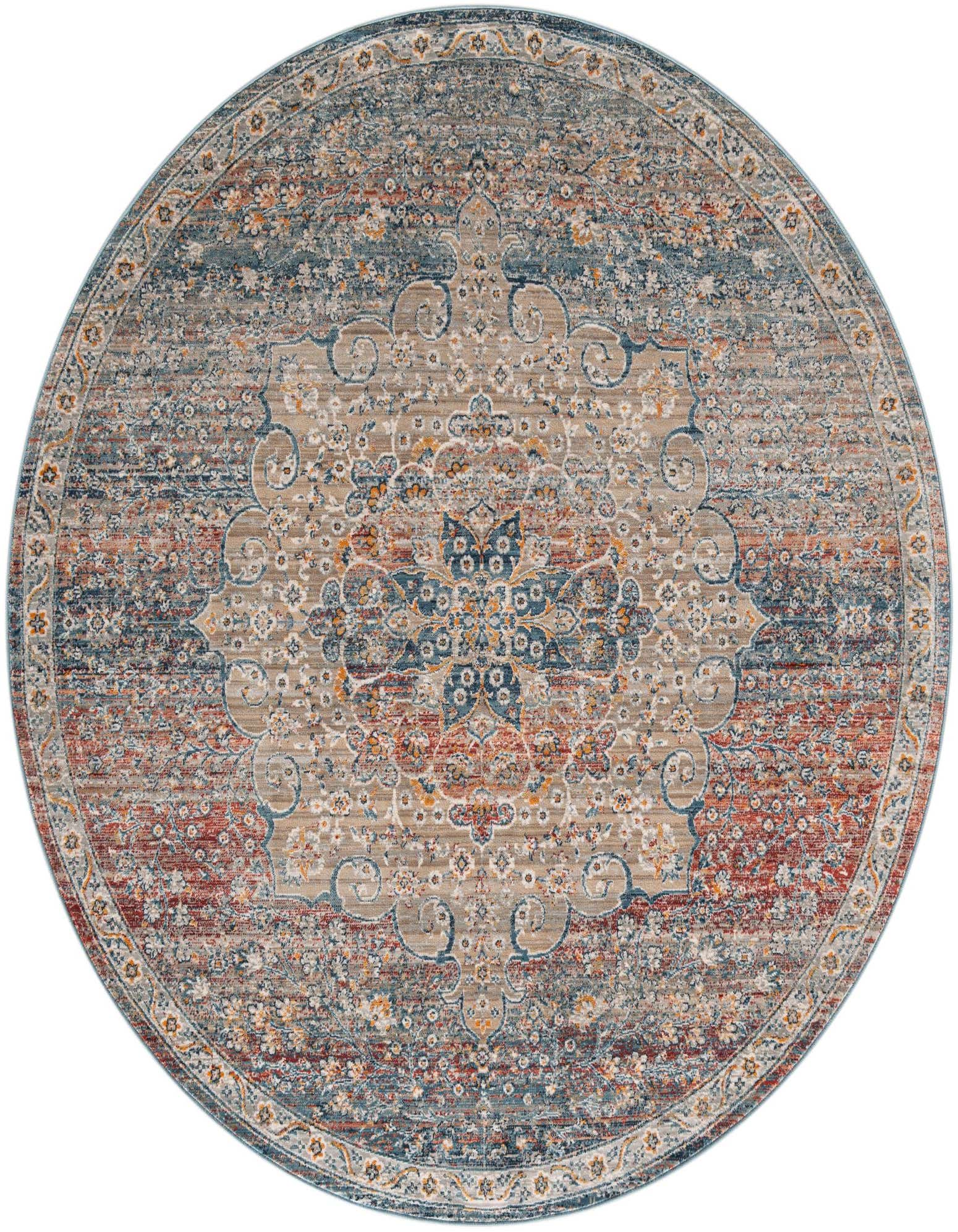 Primary image 6' x 6' Newport Round Rug