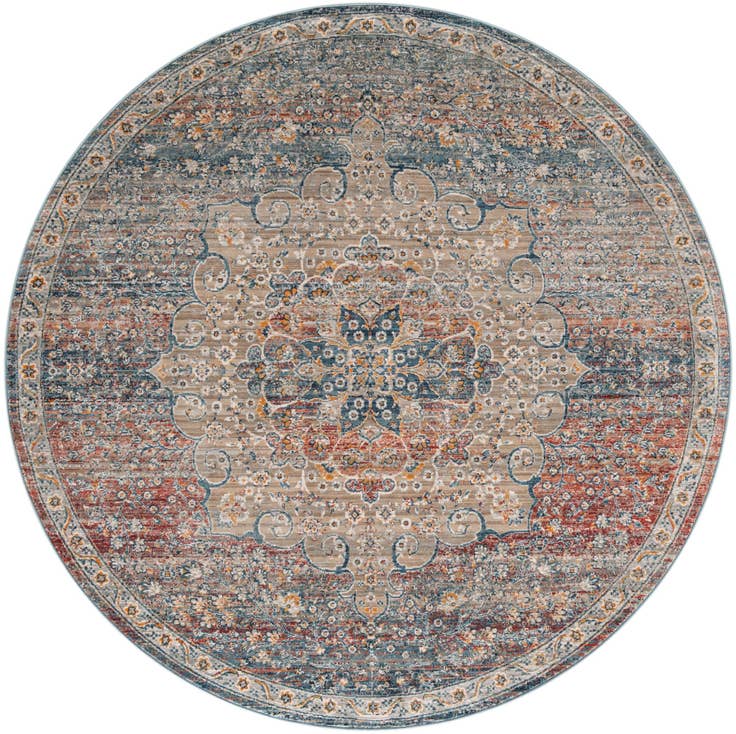 Detail image of 6' x 6' Newport Round Rug