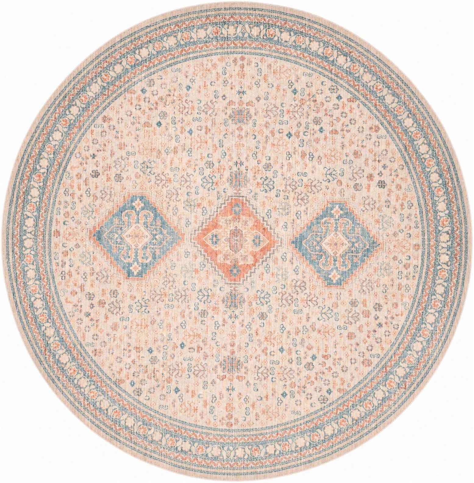 8' x 8' Newport Round Rug