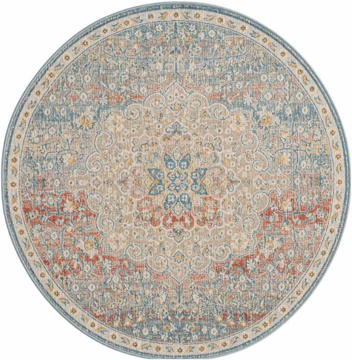 3' 3 x 3' 3 Newport Round Rug