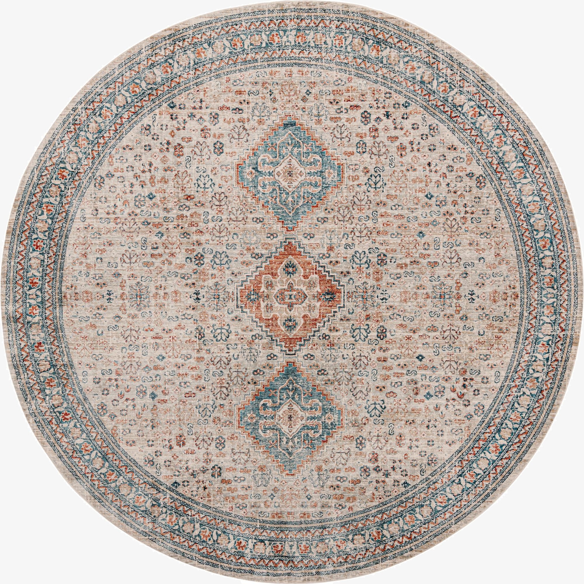 10' 2 x 10' 2 Newport Round Rug