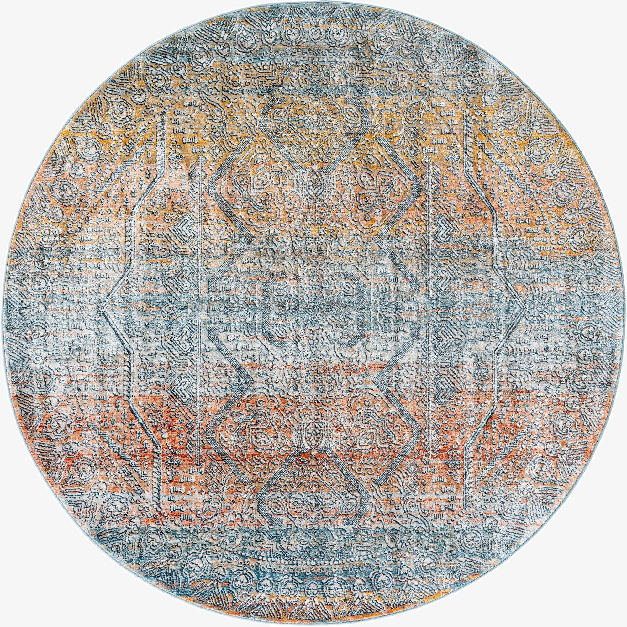 Primary image 7' x 7' Newport Round Rug