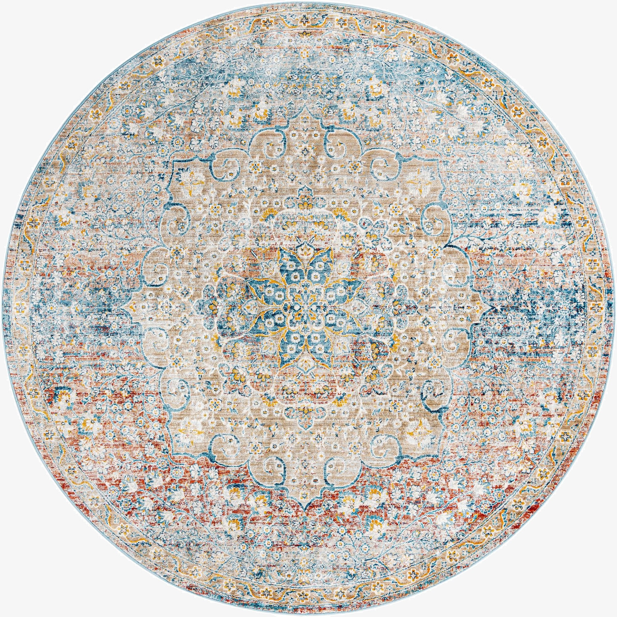 Primary image 7' x 7' Newport Round Rug
