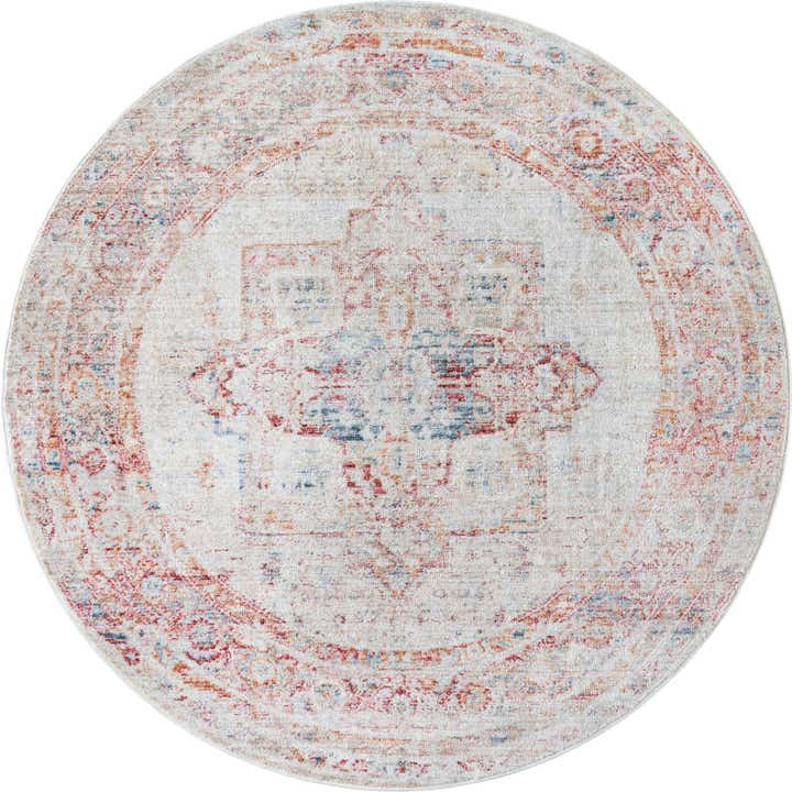 115cm x 115cm Noble Rund Teppich