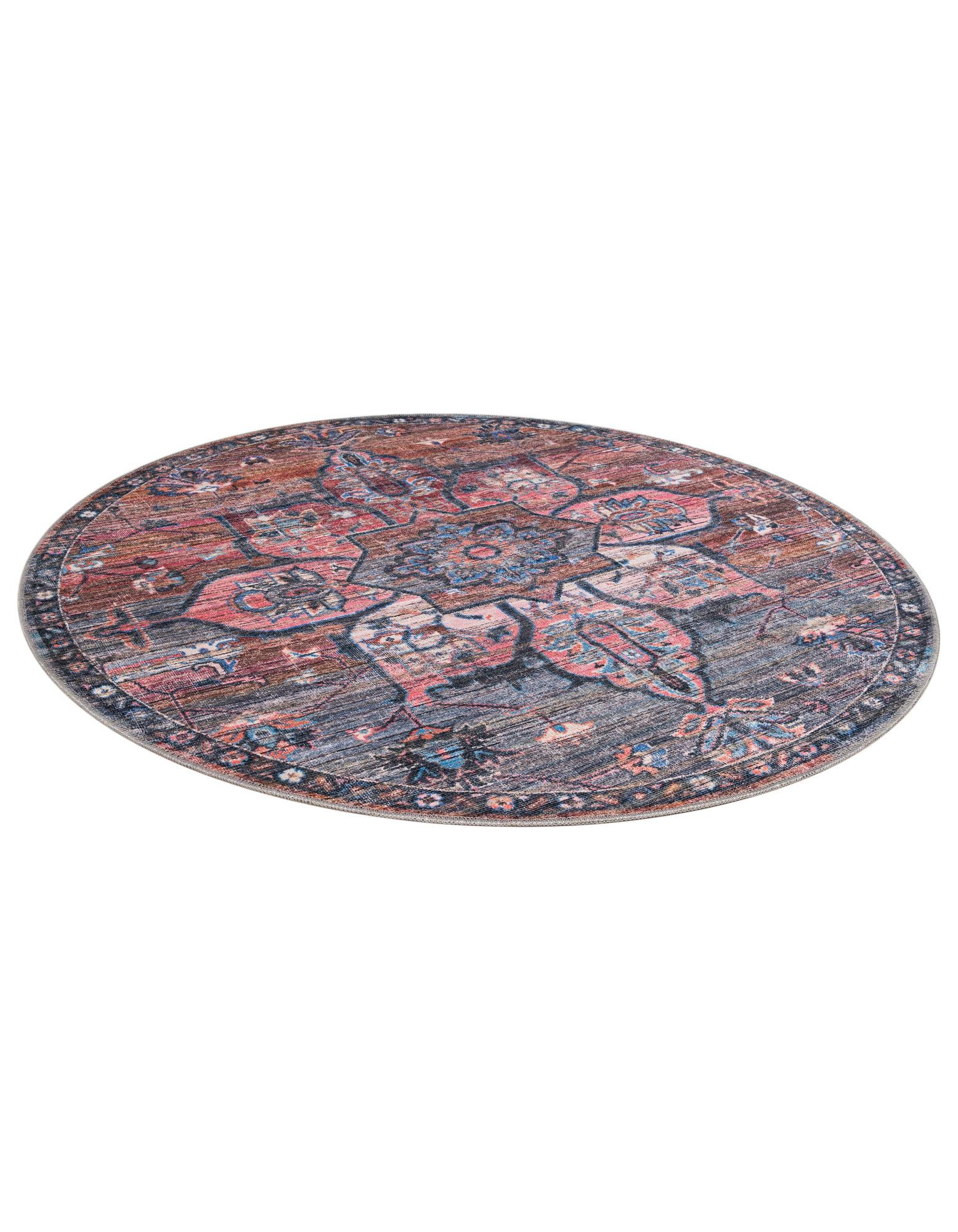 5' 3 x 5' 3 Nostalgia Round Rug