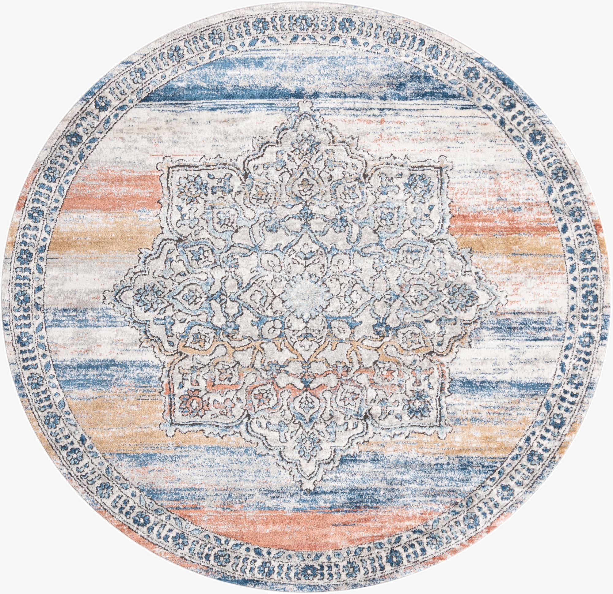 7' x 7' Nyla Round Rug