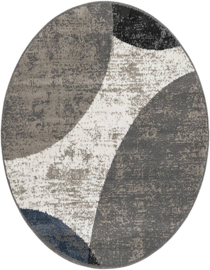 Detail image of 5' x 5' Oslo Round Rug