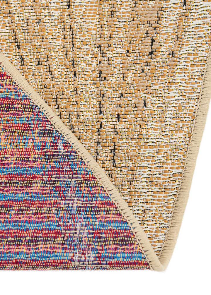 10' x 10' Easy-Clean Botanical Indoor / Outdoor Round Rug