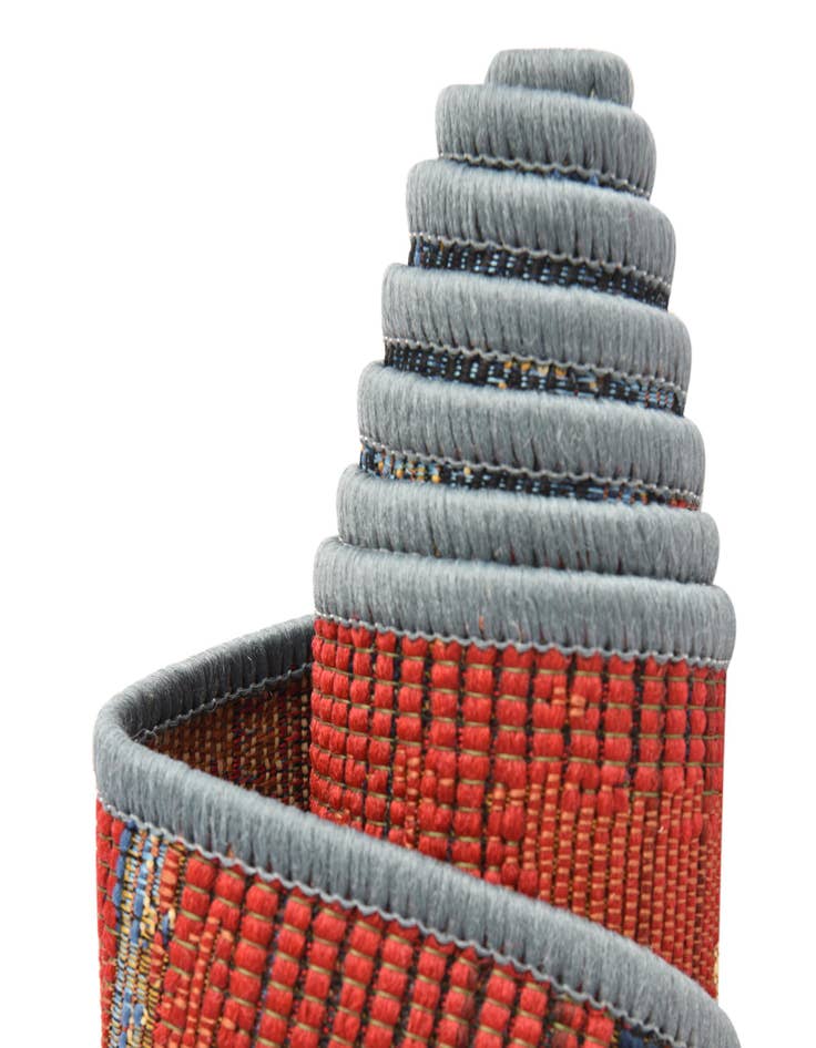 Detail image of 8' x 8'  Washable Modern Indoor / Outdoor Round Rug