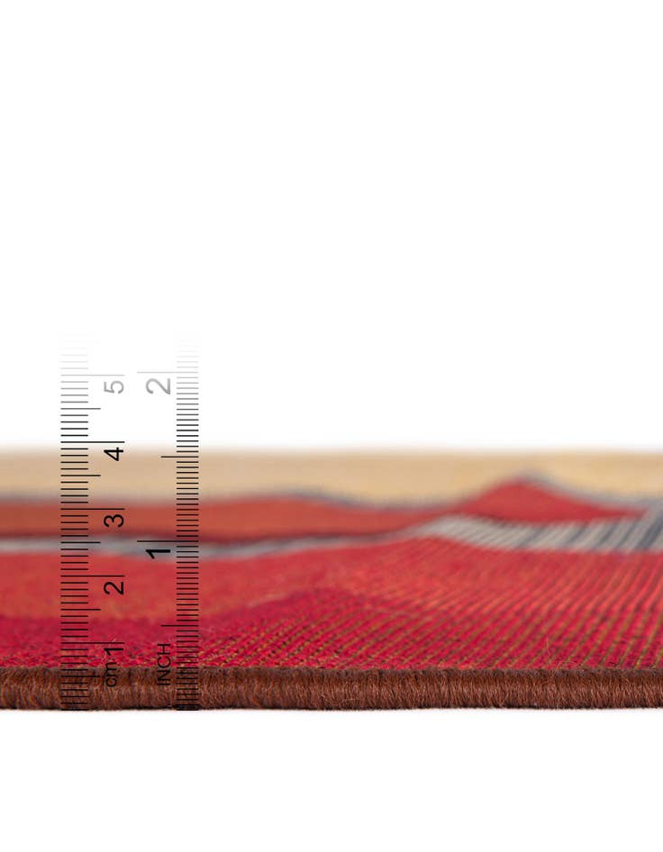 Detail image of 3' x 3' Easy-Clean Modern Indoor / Outdoor Round Rug