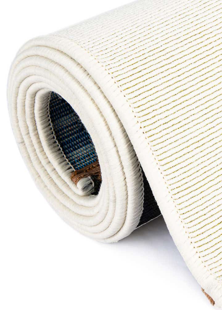 3' x 3' Easy-Clean Modern Indoor / Outdoor Round Rug