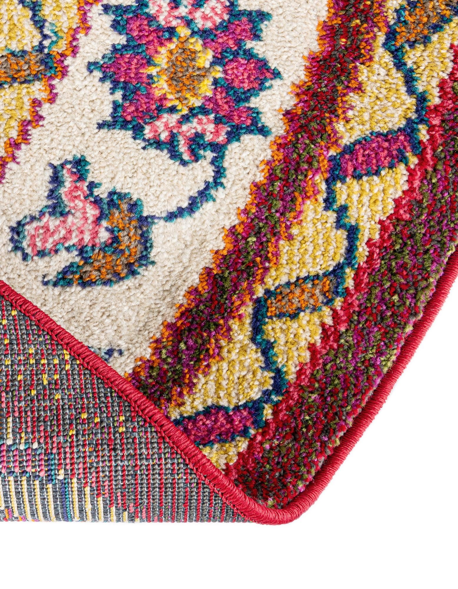 6' x 6' Washable Palazzo Round Rug