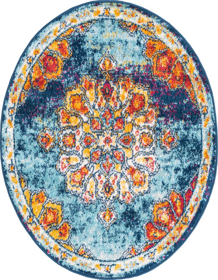 Detail image of 3' 3 x 3' 3 Parker Round Rug