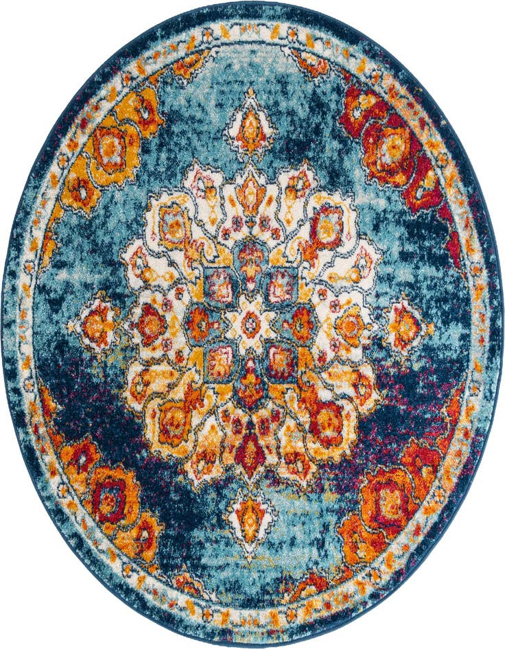 Detail image of 5' x 5' Parker Round Rug