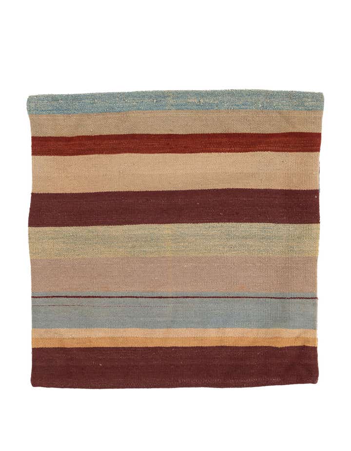 2' 5 x 2' 5 Hand Woven Pillow Wool Round Rug