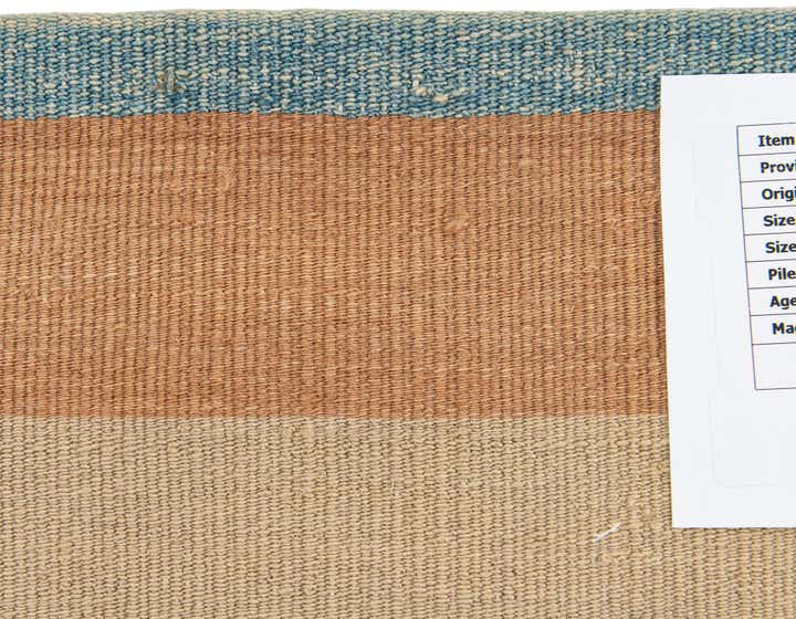 1' 5 x 1' 5 Hand Woven Pillow Wool Round Rug