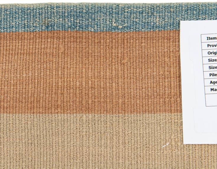 Detail image of 1' 5 x 1' 5 Hand Woven Pillow Wool Round Rug