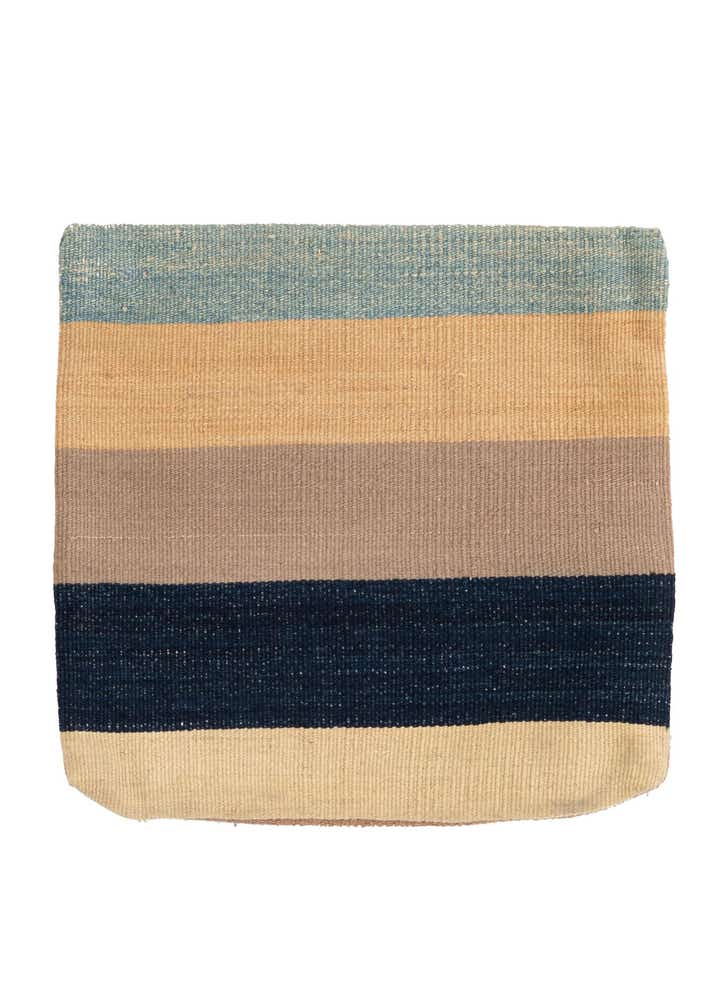 1' 5 x 1' 5 Hand Woven Pillow Wool Round Rug