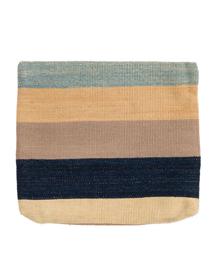 1' 5 x 1' 5 Hand Woven Pillow Wool Round Rug